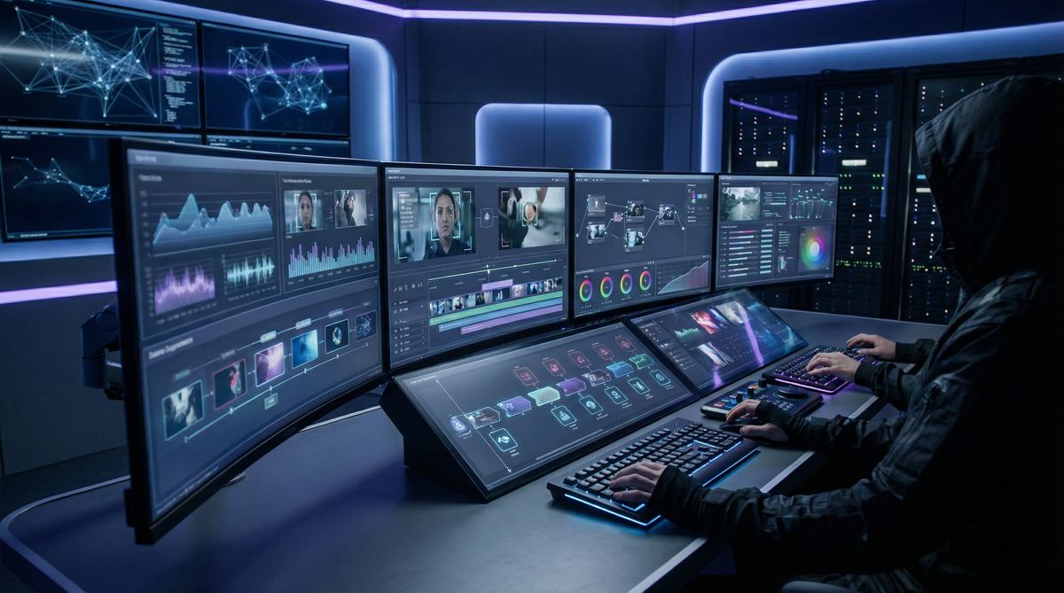 萝莉岛视频AI创作工具界面