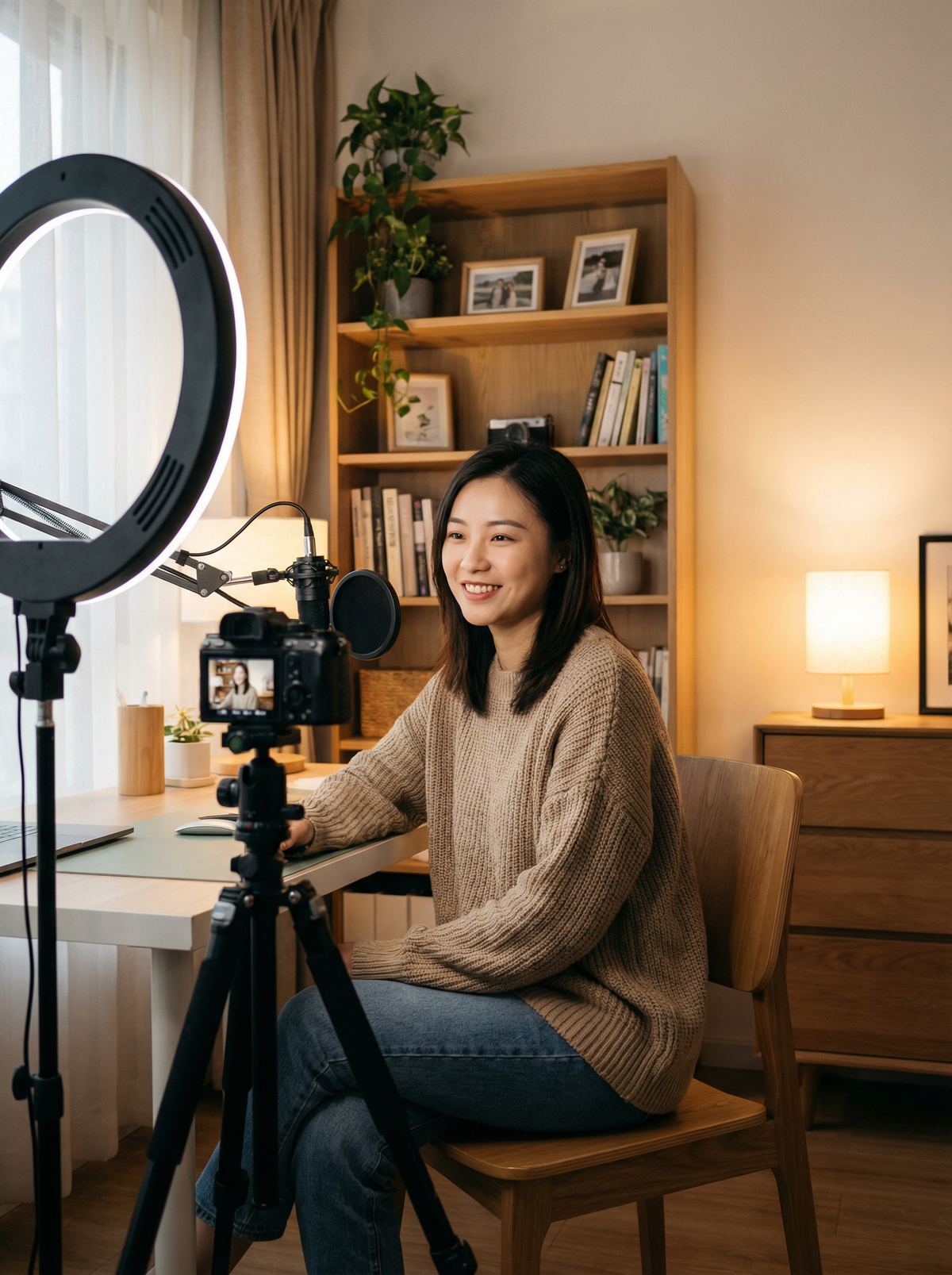 萝莉岛社区美图：主播日常